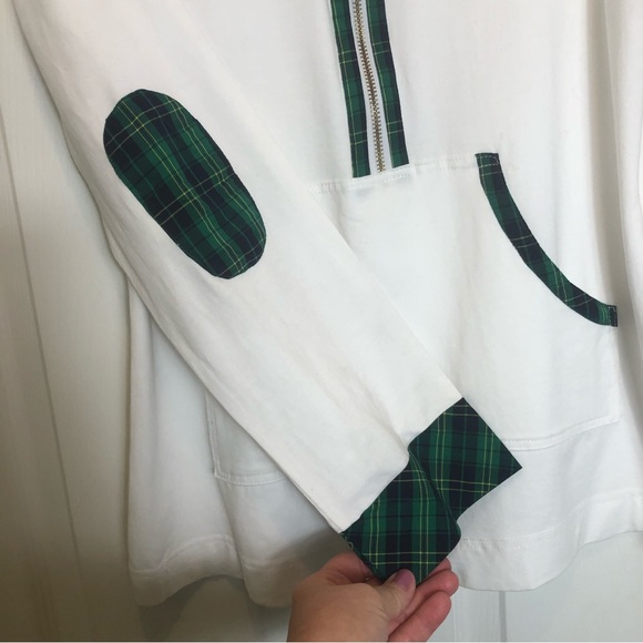 Duffield Lane 1/2 Zip Front Pullover Top Size M NWOT - Picture 3 of 8